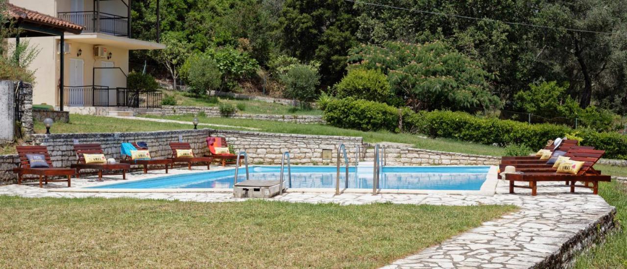 Habitat Villa Corfu Dassia  Eksteriør billede