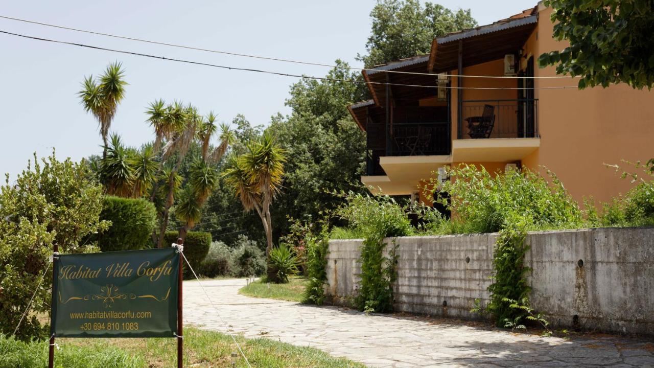 Habitat Villa Corfu Dassia  Eksteriør billede
