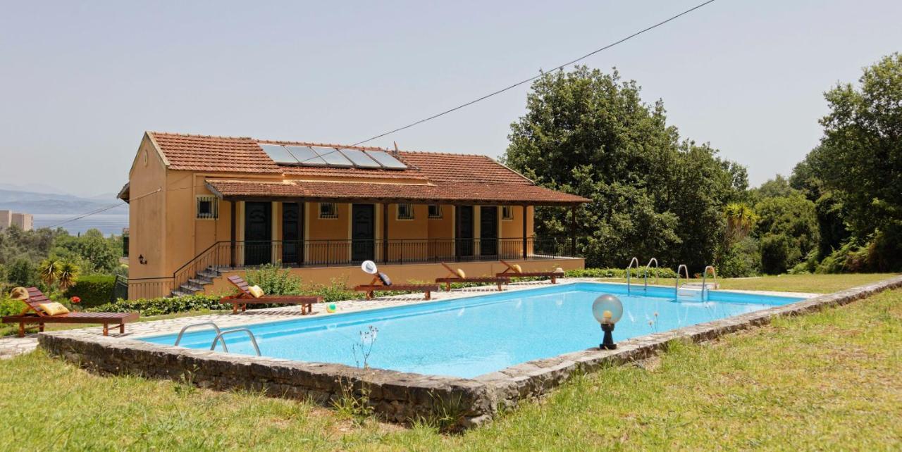 Habitat Villa Corfu Dassia  Eksteriør billede